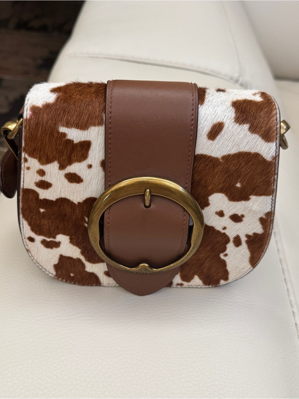 Polo Ralph Lauren Lennox Saddle Crossbody Bag - Picture 2 of 8